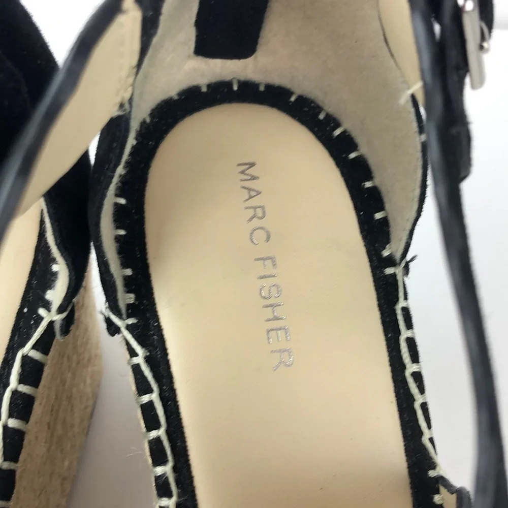 NEW Marc Fisher Calita Espadrille Wedges 11